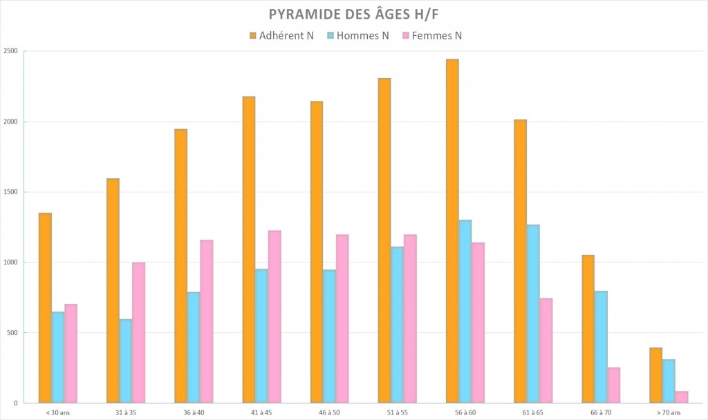 Pyramide des ages